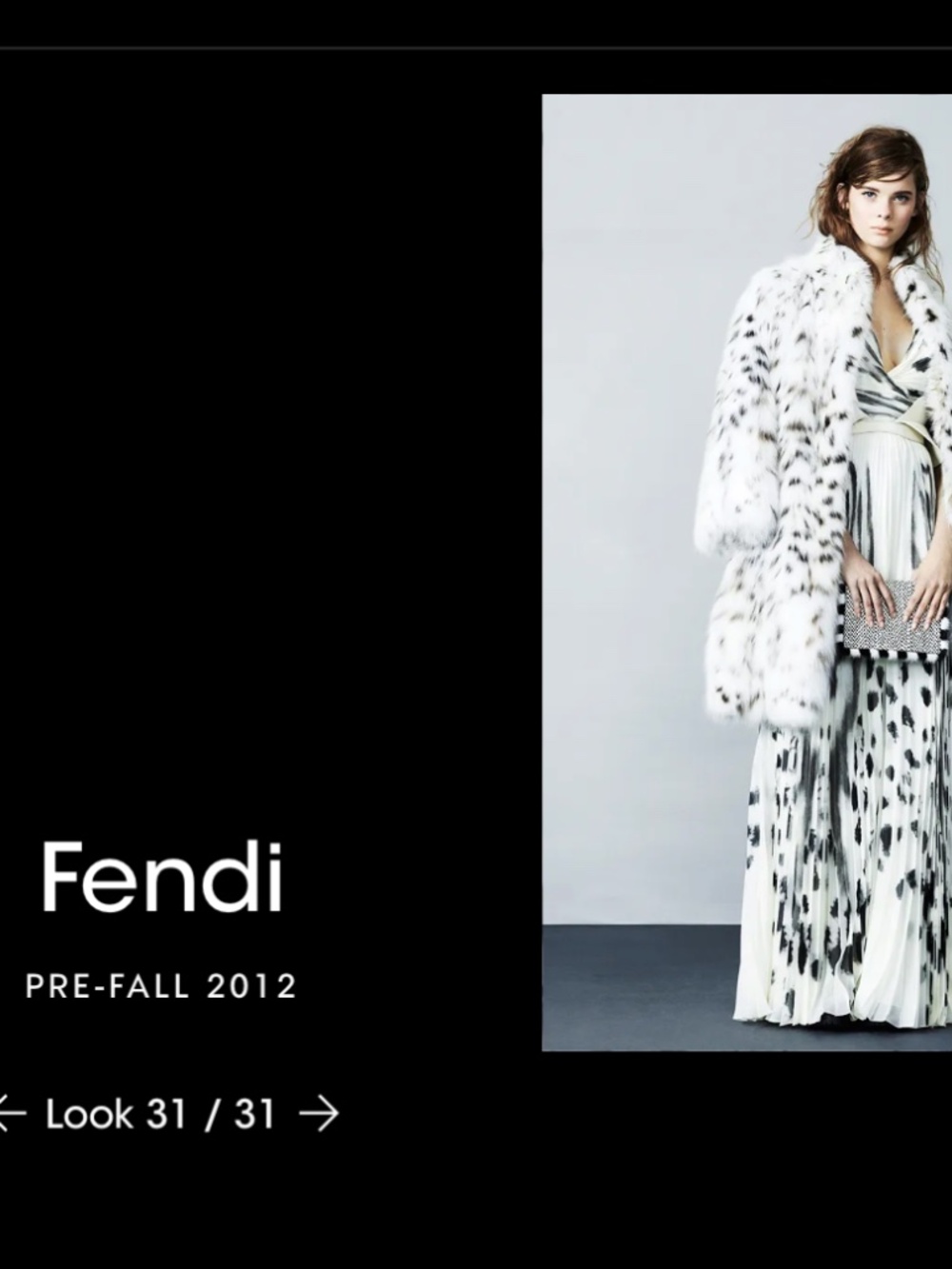 Fendi Pre-Fall 2012 Runway Gown (Show-Closing Dress) - Picture 3 of 7